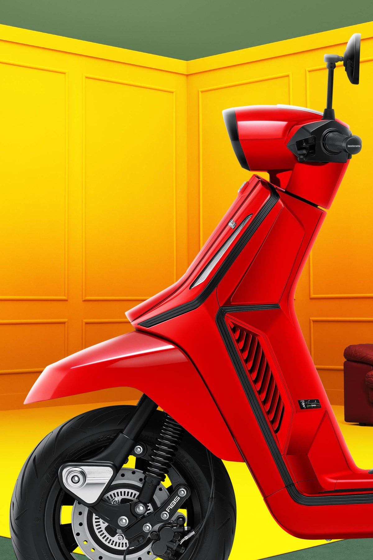 Lambretta X300 Amaro Red