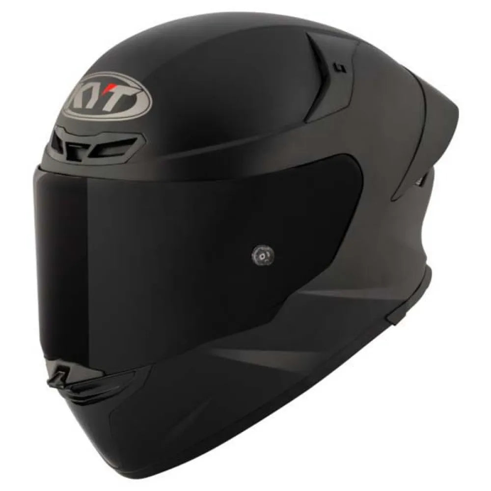 KYT R2R Plain Black Full-Face Helmet
