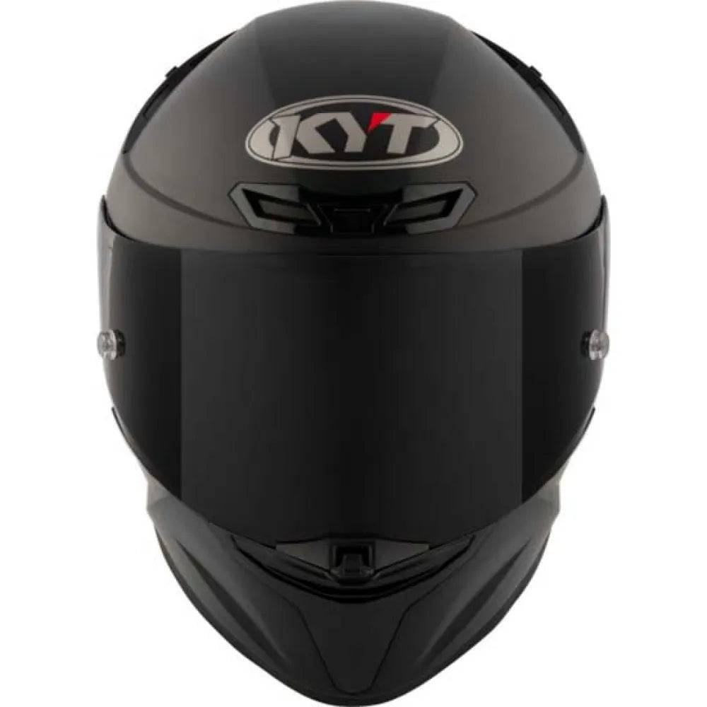 KYT R2R Plain Black Full-Face Helmet