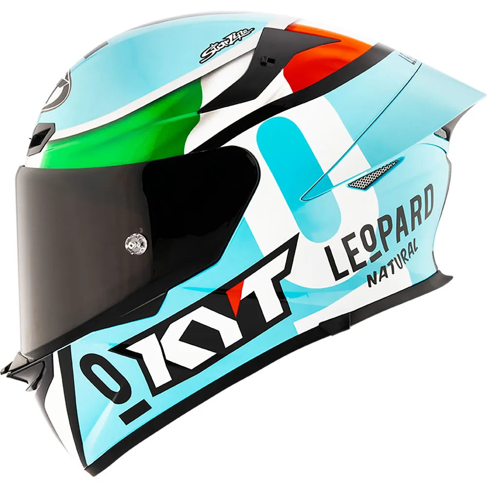 KYT TT-Revo Leopard Tricolore Helmet