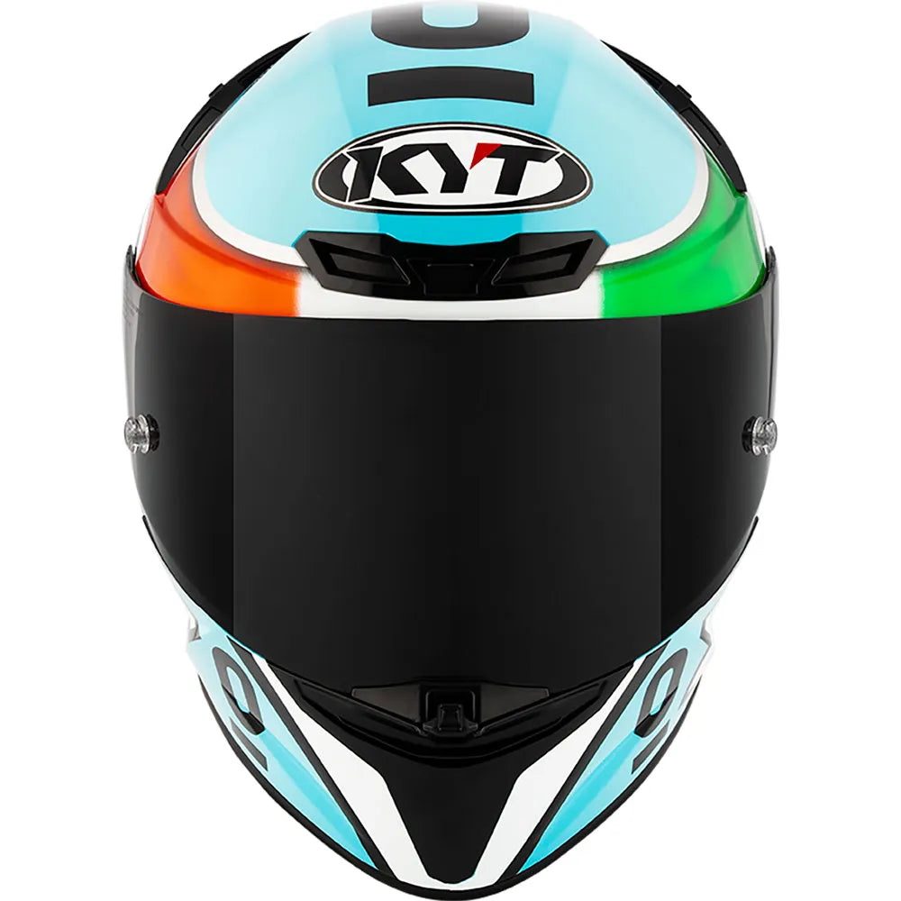 KYT TT-Revo Leopard Tricolore Helmet
