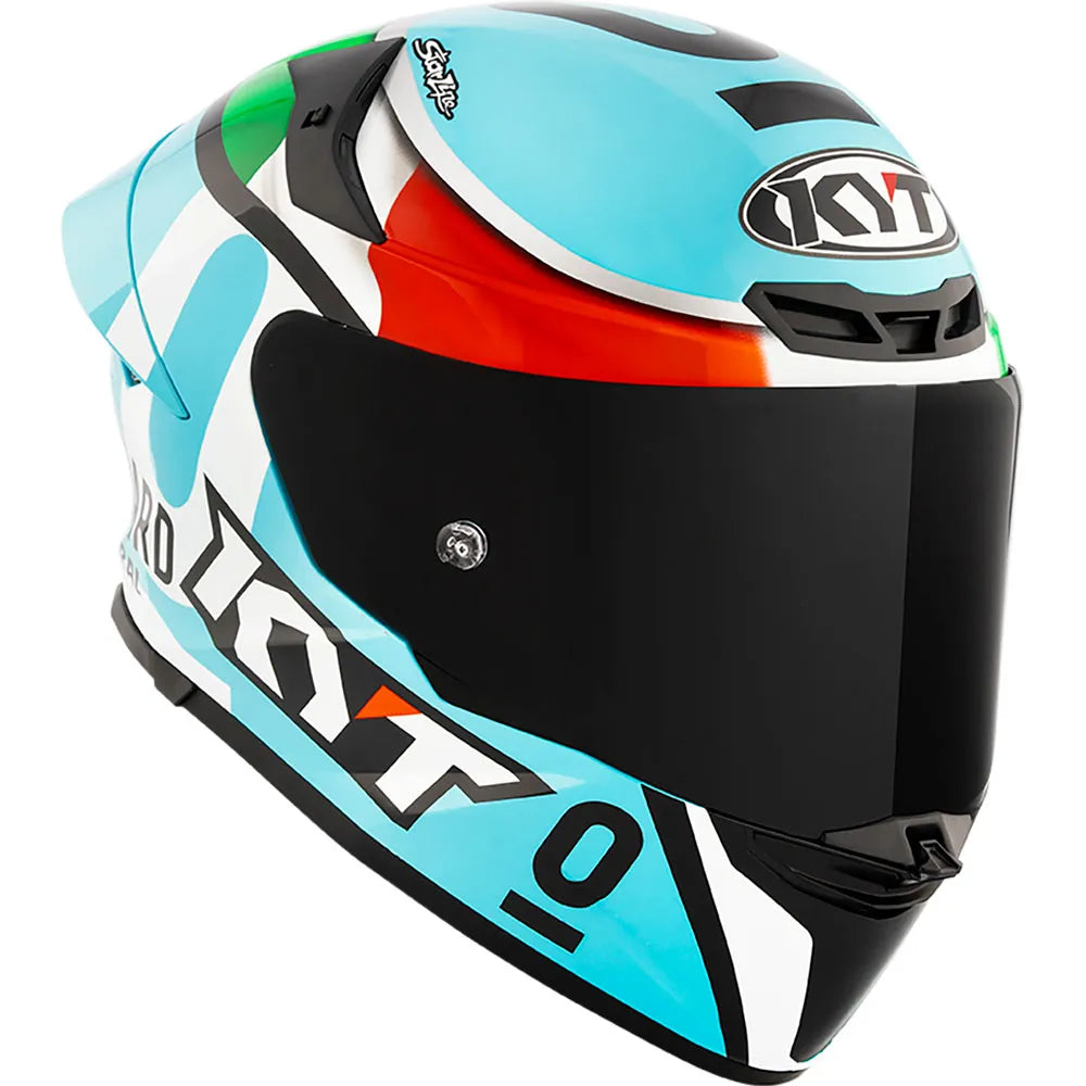 KYT TT-Revo Leopard Tricolore Helmet